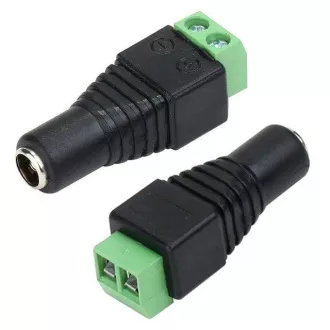 DCSV21FEM priză DC 2.1mm cu bloc terminal - mamă