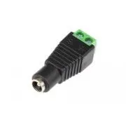 DCSV21FEM priză DC 2.1mm cu bloc terminal - mamă