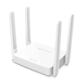 Router Mercusys AC10 AC1200, 2xLAN, 1xWAN, 4x antene fixe