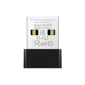 Adaptor USB Wi-Fi Mercusys MA20N AC650 Nano Adaptor USB Wi-Fi Mercusys MA20N AC650 Nano