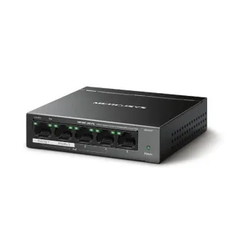 Comutator destop Mercusys MS105GP 5xGb 4xPoE+ Comutator destop Mercusys MS105GP 5xGb 4xPoE+