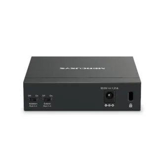 Comutator destop Mercusys MS105GP 5xGb 4xPoE+ Comutator destop Mercusys MS105GP 5xGb 4xPoE+