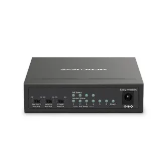 Comutator desktop Mercusys MS106LP 6xFE 4xPoE+ Comutator desktop Mercusys MS106LP 6xFE 4xPoE+