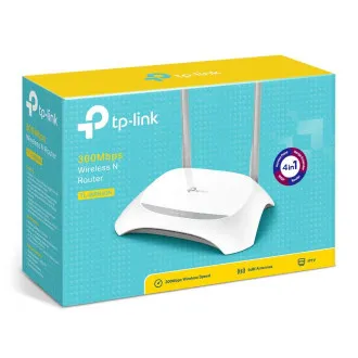 Router/AP/extender/WISP wireless N 300Mbps TP-Link TL-WR840N, 5x10/100 RJ45 Router/AP/extender/WISP wireless N 300Mbps TP-Link TL-WR840N, 5x10/100 RJ45