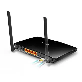 Router TP-Link TL-MR6400 4G LTE WiFi N, 4 porturi FE Router TP-Link TL-MR6400 4G LTE WiFi N, 4 porturi FE