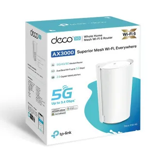 TP-Link AX3000 Smart Mesh WiFi Deco X50-5G (pachet de 1) TP-Link AX3000 Smart Mesh WiFi Deco X50-5G (pachet de 1)