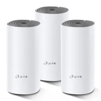 Sistem WiFi mesh pentru întreaga casă TP-Link AC1200 Deco E4 (pachet de 3), 2x10/100 RJ45 - Utilizat