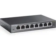 Switch inteligent TP-Link TL-SG108E, fără ventilator, 8x GB