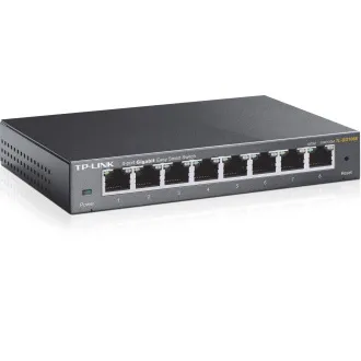 Switch inteligent TP-Link TL-SG108E, fără ventilator, 8x GB