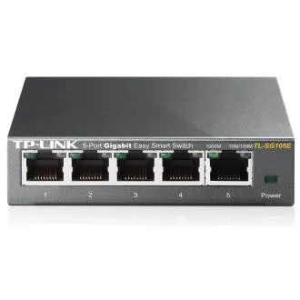 Switch inteligent Gigabit cu 5 porturi TP-Link TL-SG105E Easy