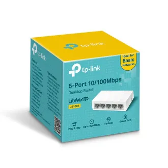 Switch desktop TP-Link LS1005 5x 10/100 fără ventilator