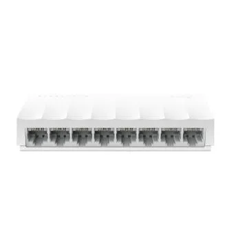 Switch desktop TP-Link LS1008 8x 10/100 fără ventilator Switch desktop TP-Link LS1008 8x 10/100 fără ventilator