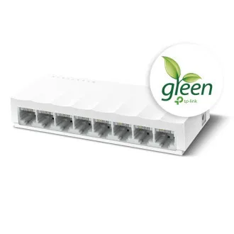 Switch desktop TP-Link LS1008 8x 10/100 fără ventilator Switch desktop TP-Link LS1008 8x 10/100 fără ventilator