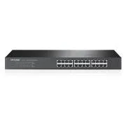 Switch TP-Link TL-SF1024 cu 24 de porturi 10/100Mb, montabil în rack