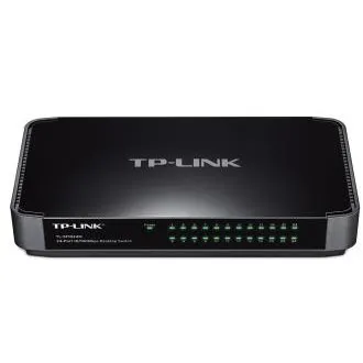 Switch TP-Link TL-SF1024M cu 24 de porturi 10/100 Mbps Switch TP-Link TL-SF1024M cu 24 de porturi 10/100 Mbps