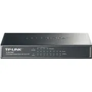 Switch desktop fără ventilator TP-Link TL-SG1008P 8xGB (4xPOE) 64W