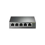 Switch desktop TP-Link TL-SG1005P 5xGb (4xPOE) 65W, din oțel