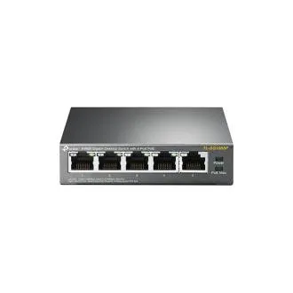 Switch desktop TP-Link TL-SG1005P 5xGb (4xPOE) 65W, din oțel Switch desktop TP-Link TL-SG1005P 5xGb (4xPOE) 65W, din oțel