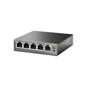 Switch desktop TP-Link TL-SG1005P 5xGb (4xPOE) 65W, din oțel Switch desktop TP-Link TL-SG1005P 5xGb (4xPOE) 65W, din oțel