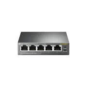 Switch desktop TP-Link TL-SG1005P 5xGb (4xPOE) 65W, din oțel