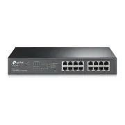 TP-Link TL-SG1016PE 16xGb,(8xPOE+) comutator rack inteligent ușor de utilizat, 150W