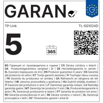 Switch TP-Link TL-SG1024D 24xGb fără ventilator pentru desktop/rack Switch TP-Link TL-SG1024D 24xGb fără ventilator pentru desktop/rack