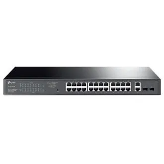 Comutator rack TP-Link TL-SG1428PE 24xGb POE+ 250W, 2xGb nonPOE, 2xSFP