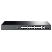 Comutator rack TP-Link TL-SG1428PE 24xGb POE+ 250W, 2xGb nonPOE, 2xSFP