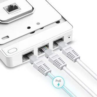 Placă de acces de perete TP-Link EAP235-Wall AC1200 4xGb, punct de acces Omada SDN