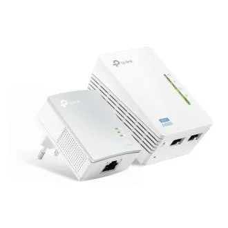 Kit TP-Link TL-WPA4220 WiFi N300 Powerline Extender (2 buc.) Kit TP-Link TL-WPA4220 WiFi N300 Powerline Extender (2 buc.)