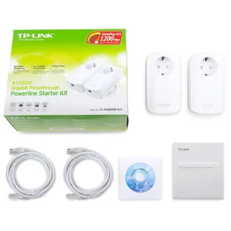 Kit de pornire TP-Link TL-PA8010P Powerline 1200Mbps (2 buc) Kit de pornire TP-Link TL-PA8010P Powerline 1200Mbps (2 buc)