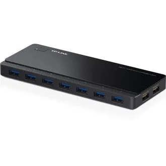 Hub TP-Link cu 7 porturi USB 3.0 + 2 porturi USB pentru încărcare și alimentare Hub TP-Link cu 7 porturi USB 3.0 + 2 porturi USB pentru încărcare și alimentare