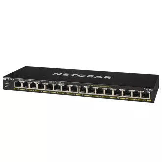 NETGEAR 16PT GE NEMANAGED SWCH W/POE/POE+