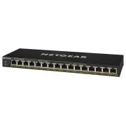 NETGEAR 16PT GE NEMANAGED SWCH HI-PWR POE+