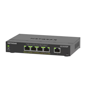 NETGEAR 5PT GE PLUS SWCH CU POE+