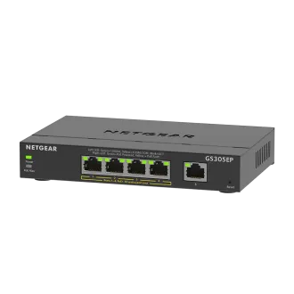 NETGEAR 5PT GE PLUS SWCH CU POE+ NETGEAR 5PT GE PLUS SWCH CU POE+