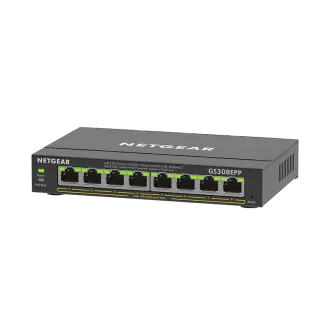 NETGEAR 8PT GE PLUS SWCH CU HI-PWR POE+