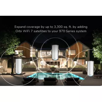 NETGEAR ORBI9 QB WIFI7 SATELLIT