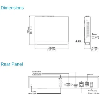 Uniview NVR301-16B-IQ, 16 canale, max.IN:80Mbps/OUT:80Mbps, analiză inteligentă SIP, UMD, 4K HDMI Uniview NVR301-16B-IQ, 16 canale, max.IN:80Mbps/OUT:80Mbps, analiză inteligentă SIP, UMD, 4K HDMI