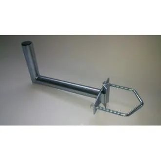 Suport antenă 35 cm dia. Catarg de 42 mm, 1 x unghi, R100 mm Suport antenă 35 cm dia. Catarg de 42 mm, 1 x unghi, R100 mm