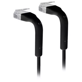 Ubiquiti Ethernet Patch Cable, 0,22 m, Cat6, negru Ubiquiti Ethernet Patch Cable, 0,22 m, Cat6, negru