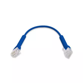 Ubiquiti U-Cable-PATCH-RJ45,Cablu patch Eth, 0,22 m, Cat6, albastru