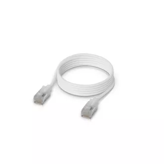 Cablu patch UniFi Premium 2m, Ubiquiti UACC-Cable-Patch-EL-C6A-2M-W