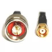 Pigtail 1m RSMA mascul (gaura) - N mascul
