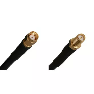 Pigtail RF240 0.5m - RSMA mascul / RSMA femelă