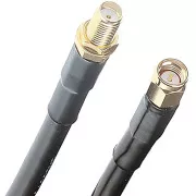 Pigtail RF240 0,5m - SMA femela / SMA mascul