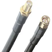 Pigtail RF240 0,5m - SMA femela / SMA mascul