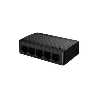 Tenda SG105M - Mini-comutator 5x Gigabit Desktop Ethernet Mini Switch, 10/100/1000 Mbps, 10Gb/s, fără ventilator