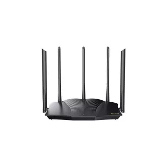 Tenda TX12 Pro AX3000 WiFi6 Router, 1x GWAN, 3x GLAN, IPv6, 5x 6dBi, WPA3, Mesh, aplicație CZ