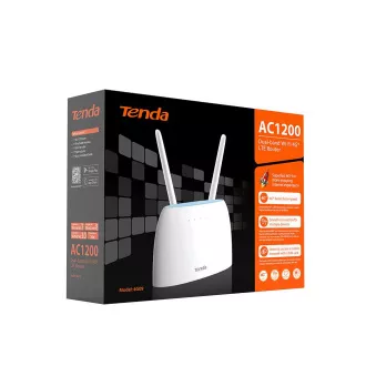 Router Tenda 4G09 Wi-Fi AC1200 4G+ LTE + SIM O2 GO, VPN, LTE Cat.6, IPv6, aplicație CZ